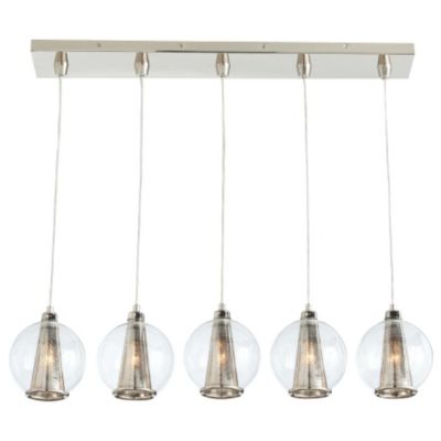 Caviar 5-Light Linear Suspension by Arteriors - Starlight Lighting USA and Canada